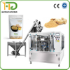 Высушенная имбирная порошка 100G 200 Г ротационная готовая упаковочная машина для пакета