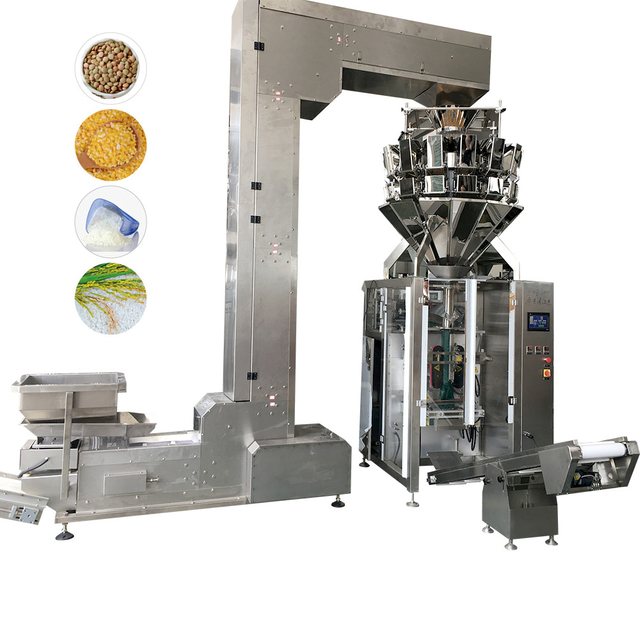 Multihead Granule упаковочный аппарат Комбинированный мастер -мастер вертикальных форм заполняет машины для уплотнений (VFFS)